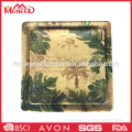 OEM&ODM are welcomed eco friendly natural bamboo fiber plates